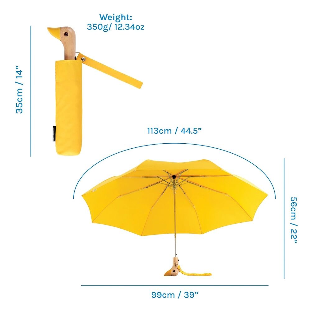 Original DuckHead Duck Umbrella Compact - Yellow
