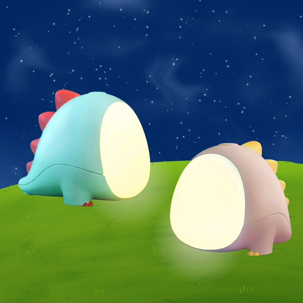 Rechargable Dinosaur Children Night Light with Timer