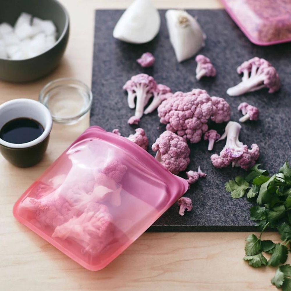 Stasher Sandwich Bag 828ml Coral Triangle