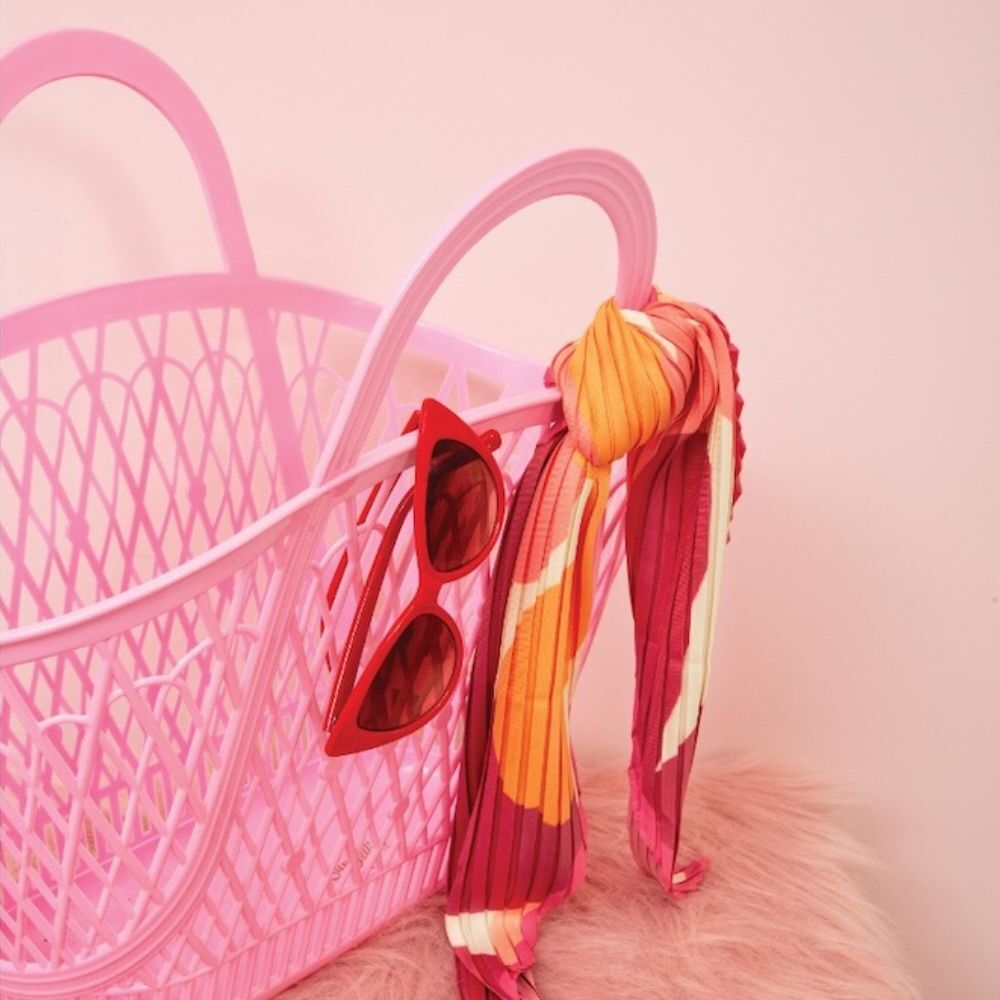 Sun Jellies Betty Basket Bubblegum Pink