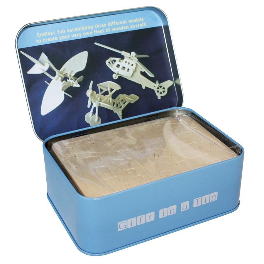Apples to Pears Gift in a Tin Magnificent Flying Machines Model Challenge