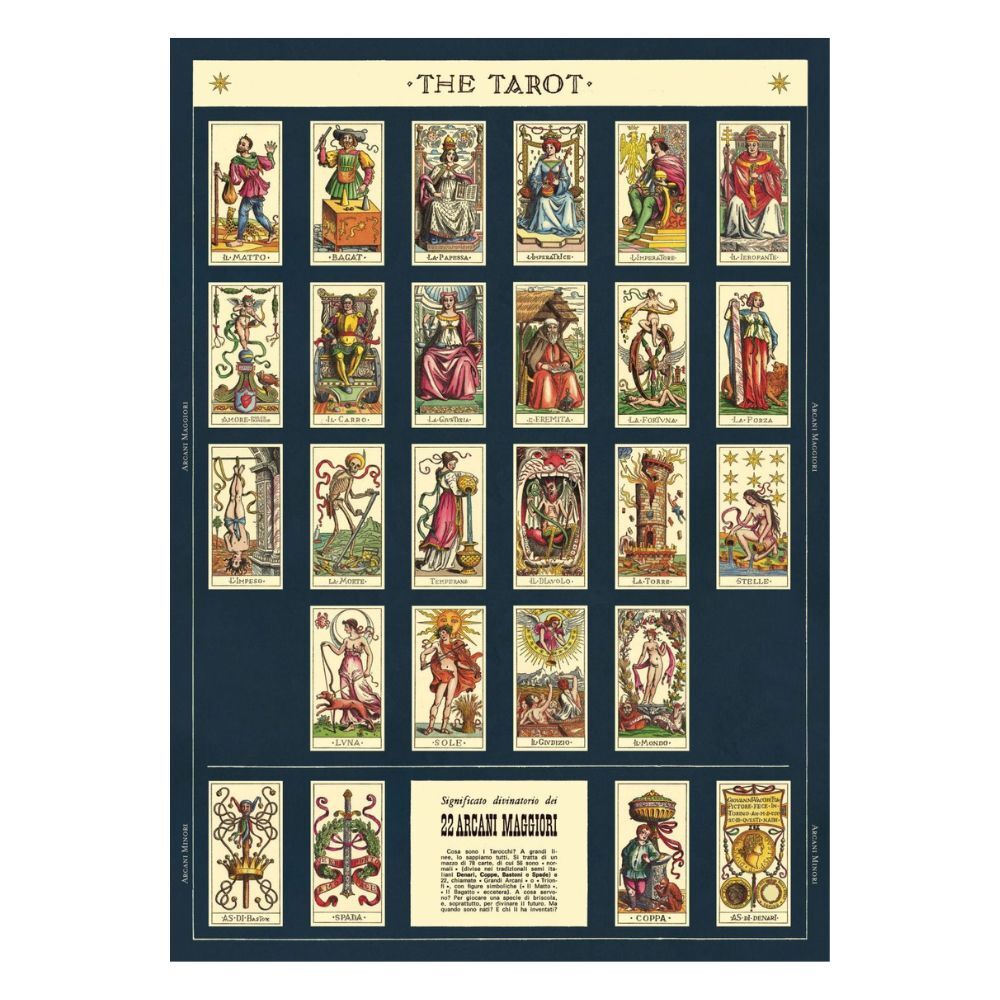 Cavallini Vintage Puzzle Tarot 1000 Piece