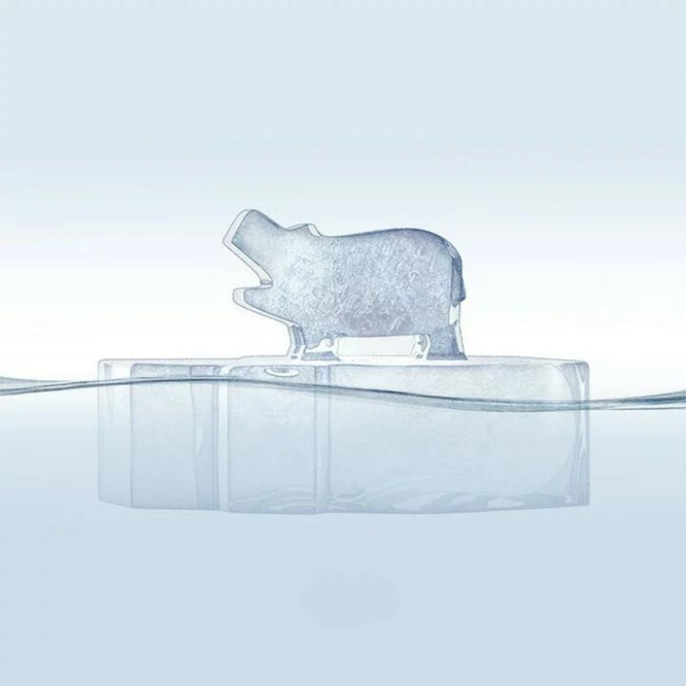 Savanna Lion and Hippo Shape Silicone Ice Mold (Set of 2)