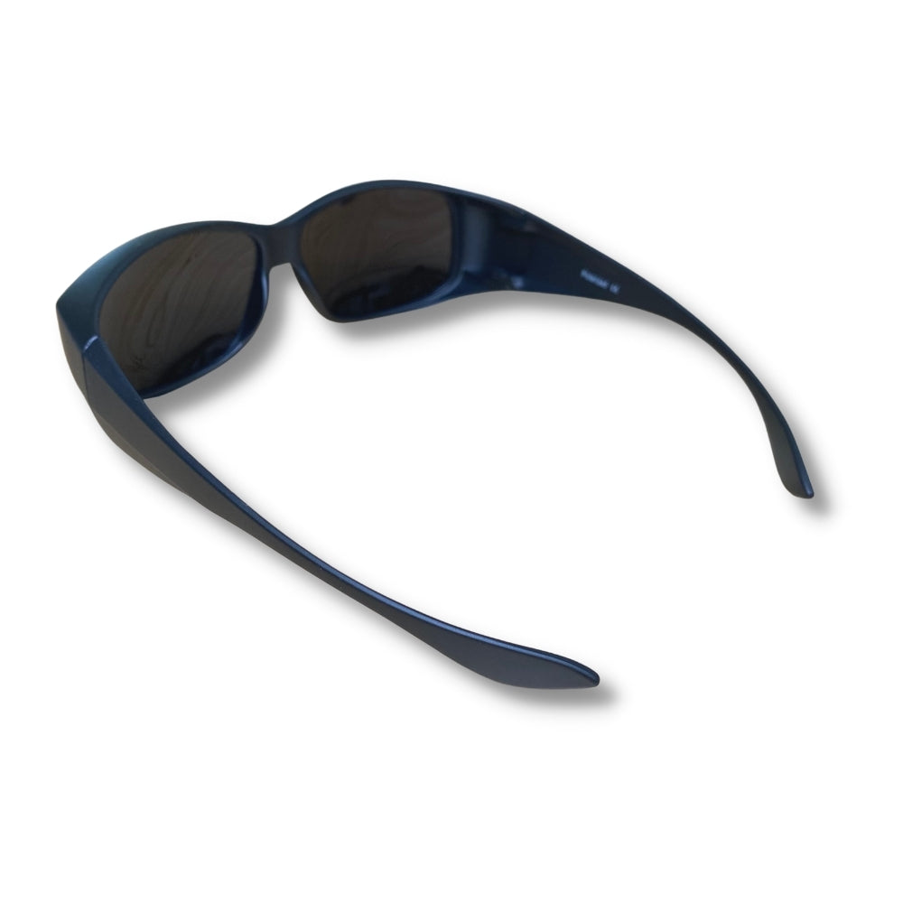 Razor Polarised UV400 Fit Over Sunglasses - Mirror Blue