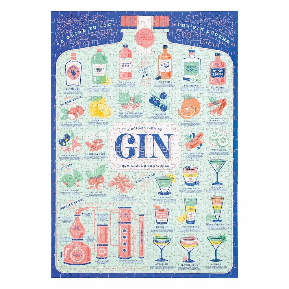 Ridley's Gin Lover's 500 Piece Jigsaw Puzzle
