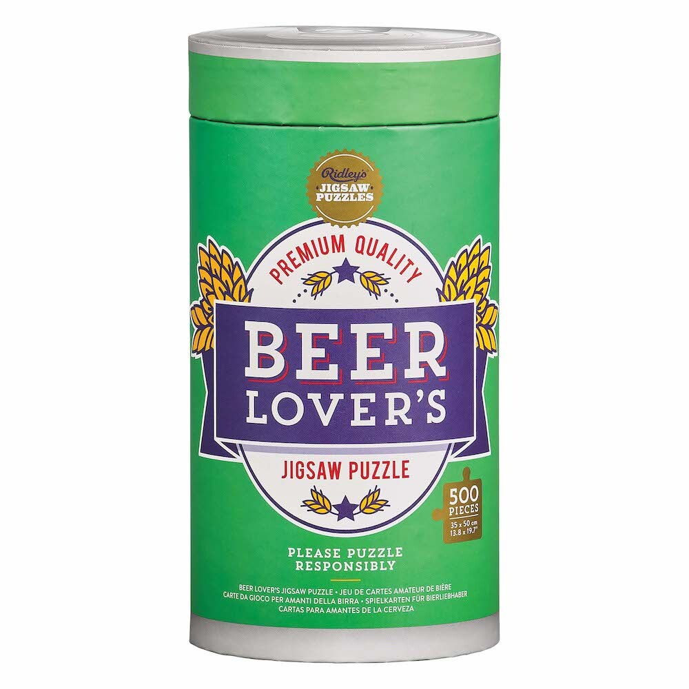 Ridley's Beer Lover's 500 Piece Jigsaw Puzzle