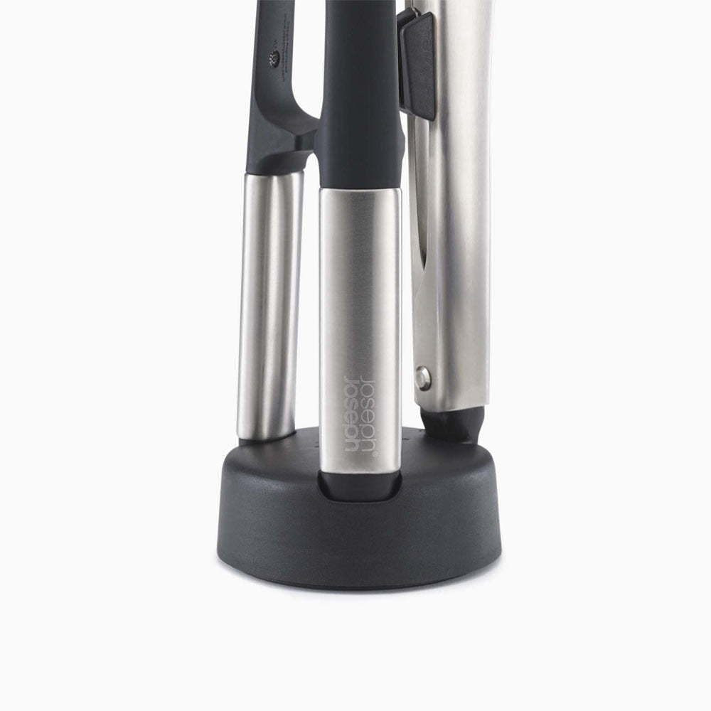 Joseph Joseph Elevate Fusion 3 Piece Silicone Utensil Set with Stand