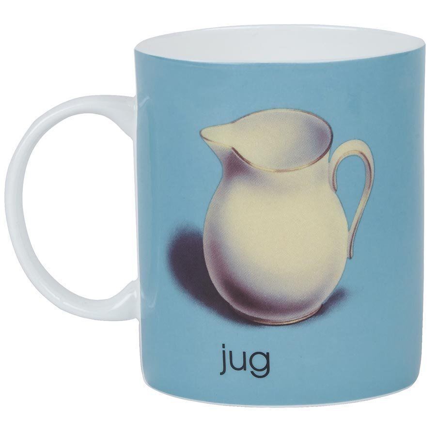 Ladybird Books The Vintage Collection Alphabet Mugs 340ml
