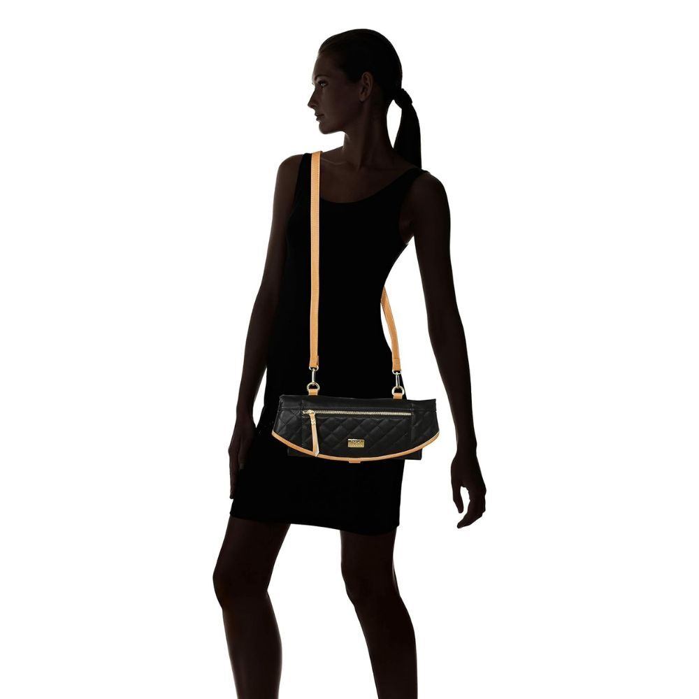 ISOKI Adeladie Change Mat Purse Black/Tan Two Tone