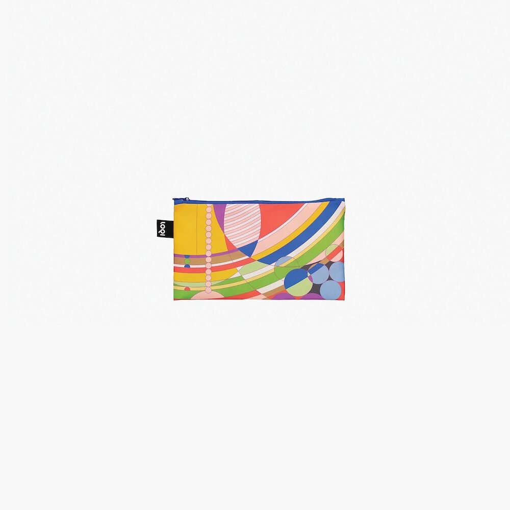 LOQI Frank Lloyd Wright Recycled Zip Pockets 3pcs Set