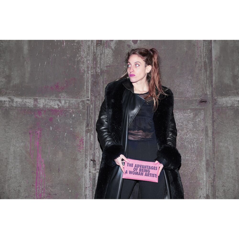 LOQI Guerrilla Girls Recycled Zip Pockets 3pcs Set