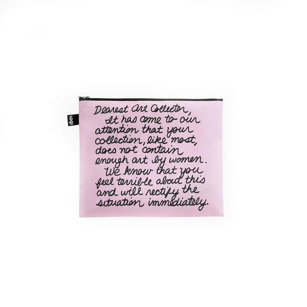 LOQI Guerrilla Girls Recycled Zip Pockets 3pcs Set
