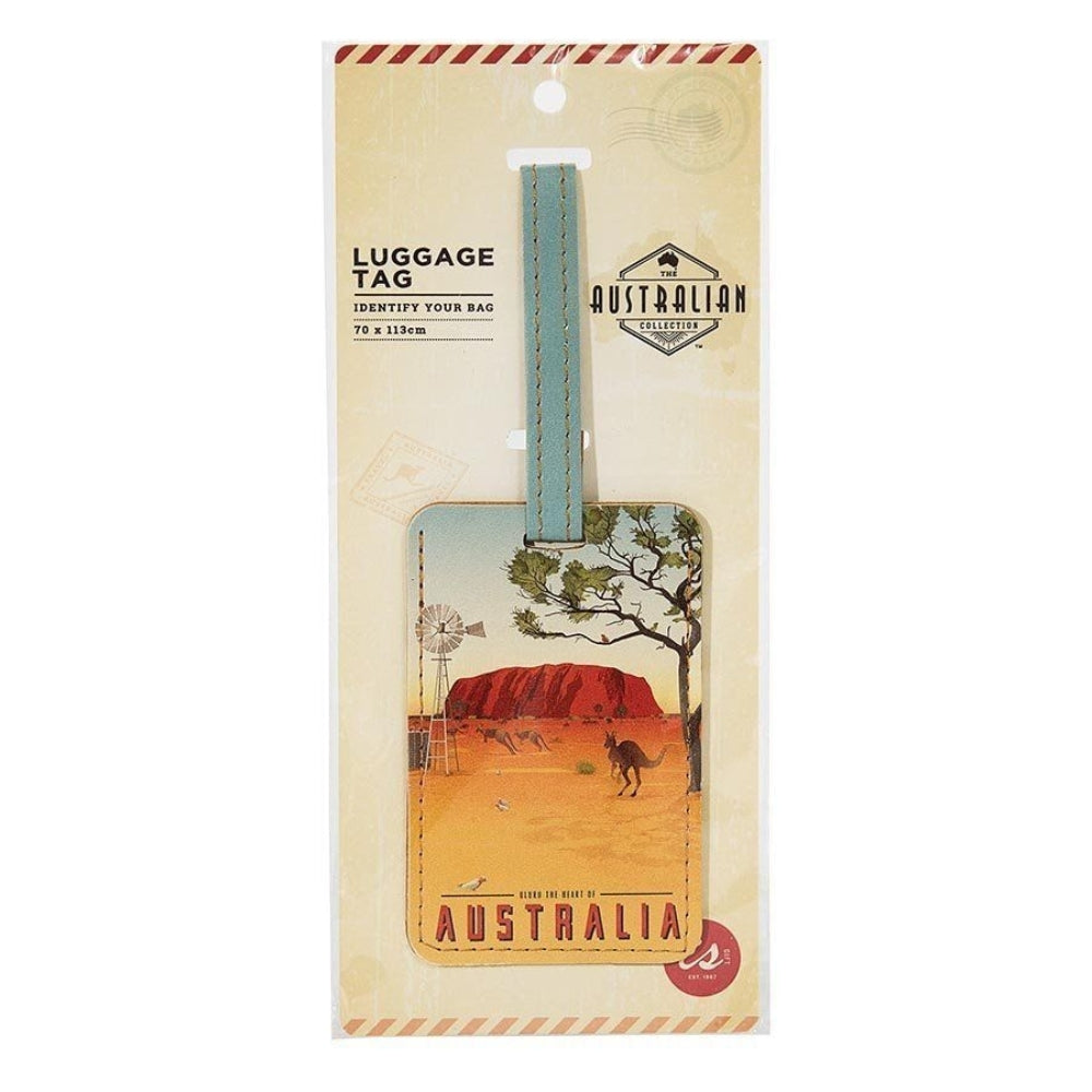 The Australian Collection Luggage Tag - Outback