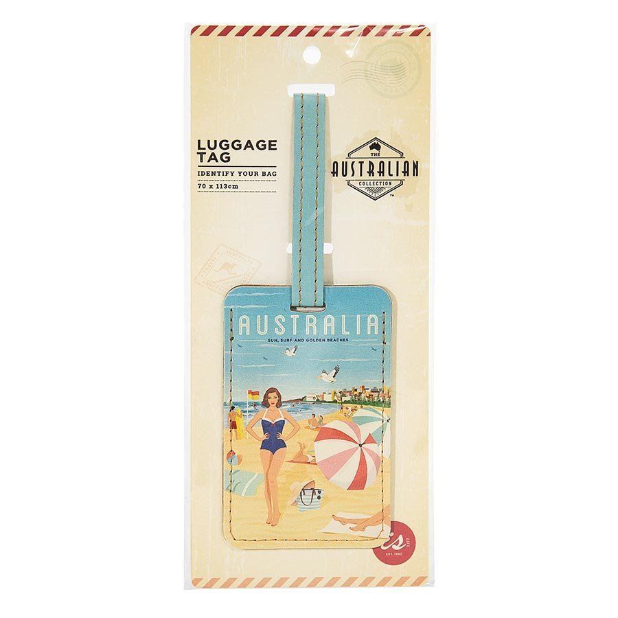 The Australian Collection Luggage Tag - Beach