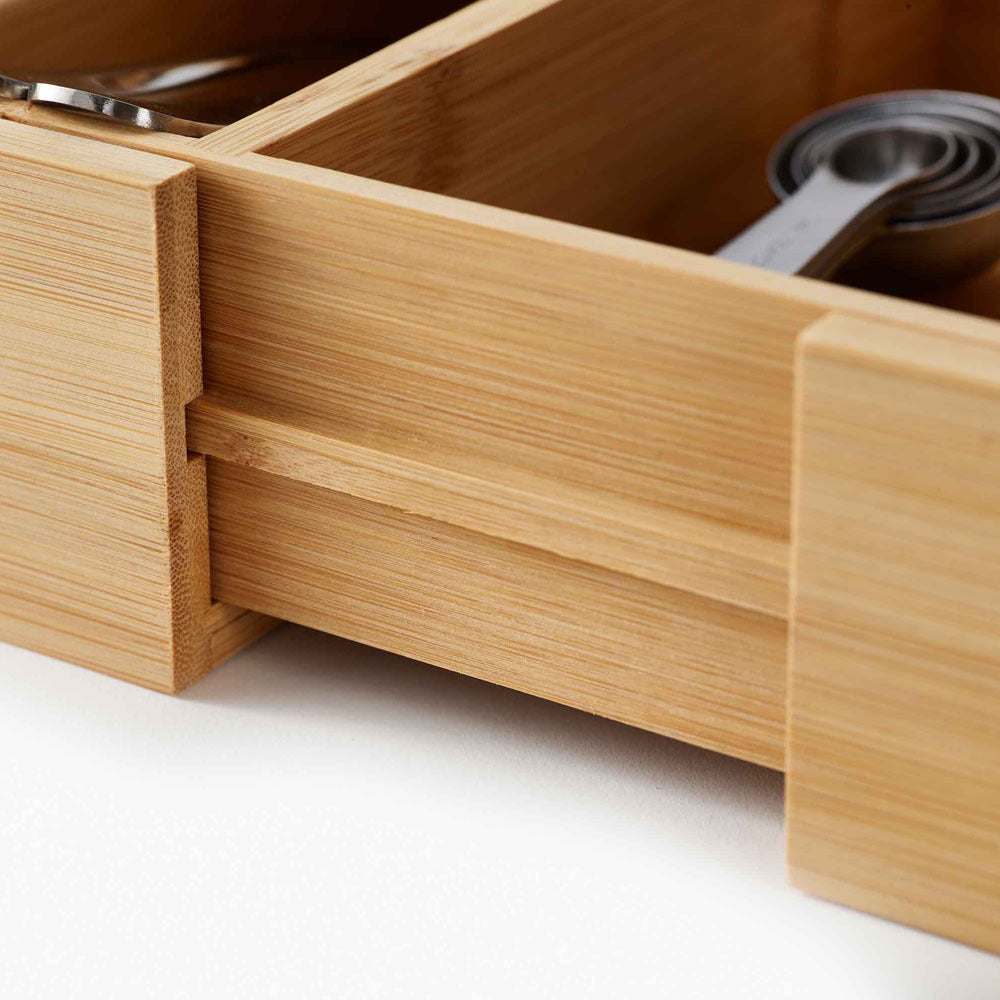 Joseph Joseph DrawerStore Bamboo Expandable Cutlery Organiser