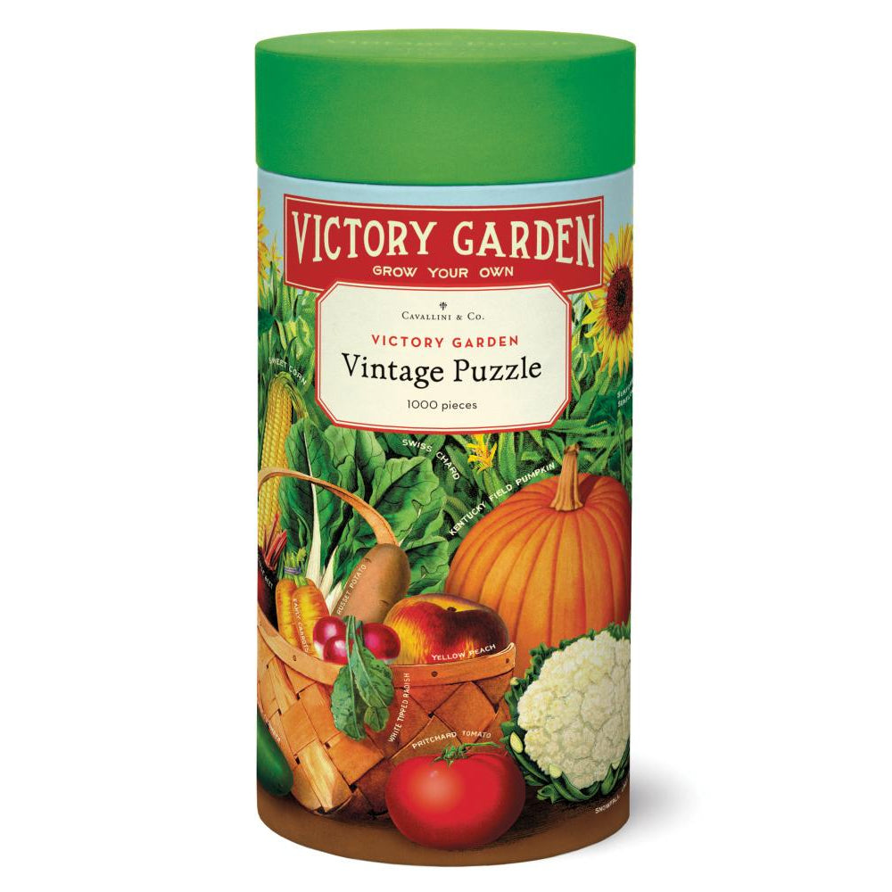Cavallini Vintage Puzzle Victory Garden 1000 Piece