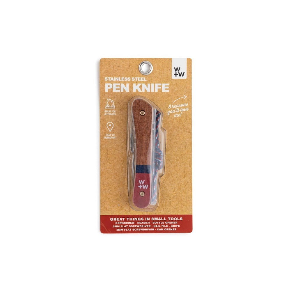 W+W 8-in-1 Pen Knife