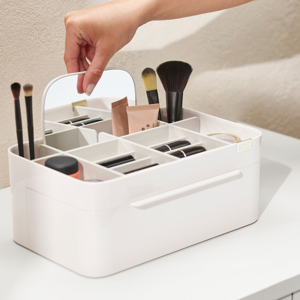 Joseph Joseph Viva Large Cosmetic Organiser with Removable Mirror