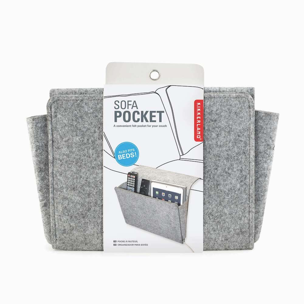 Kikkerland Sofa Pocket Grey