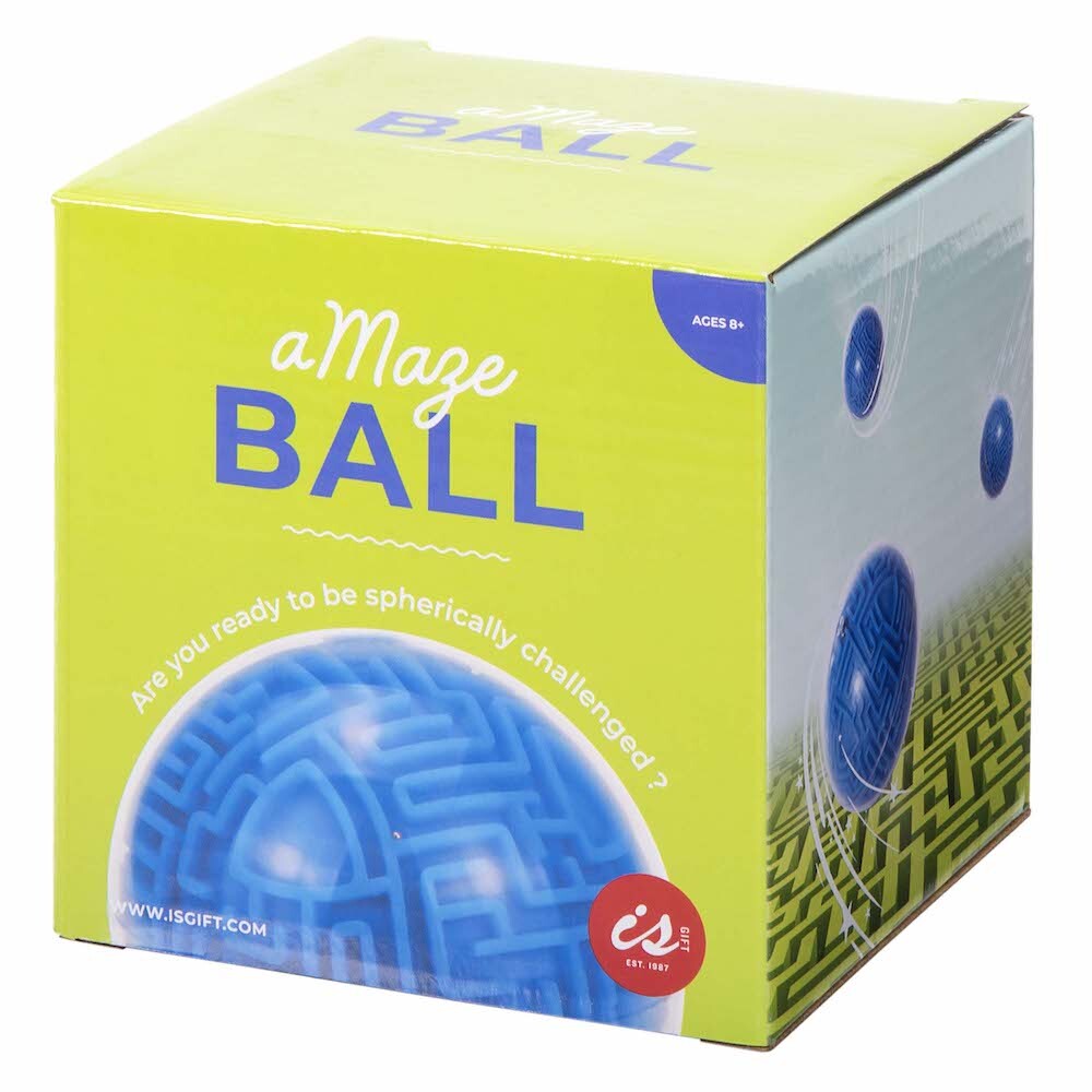 IS Gift aMaze Ball Blue