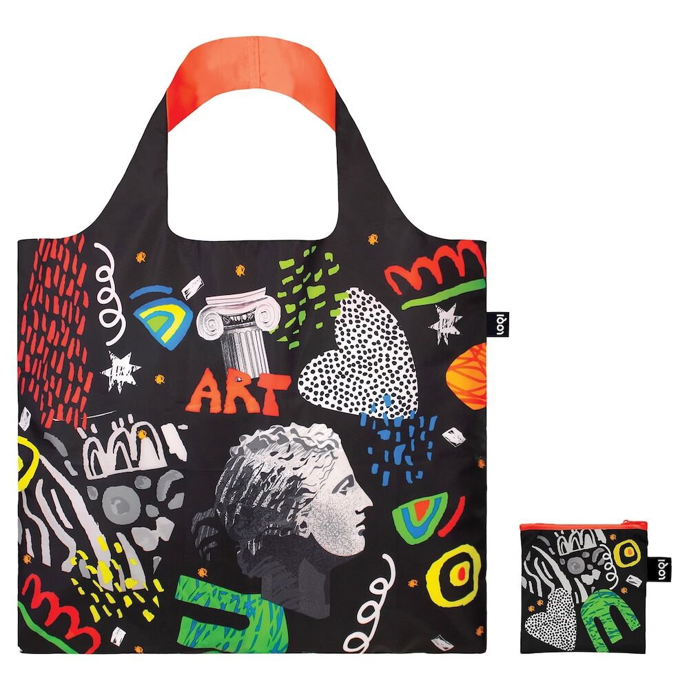 LOQI Classic Art Recycled Shopper Bag