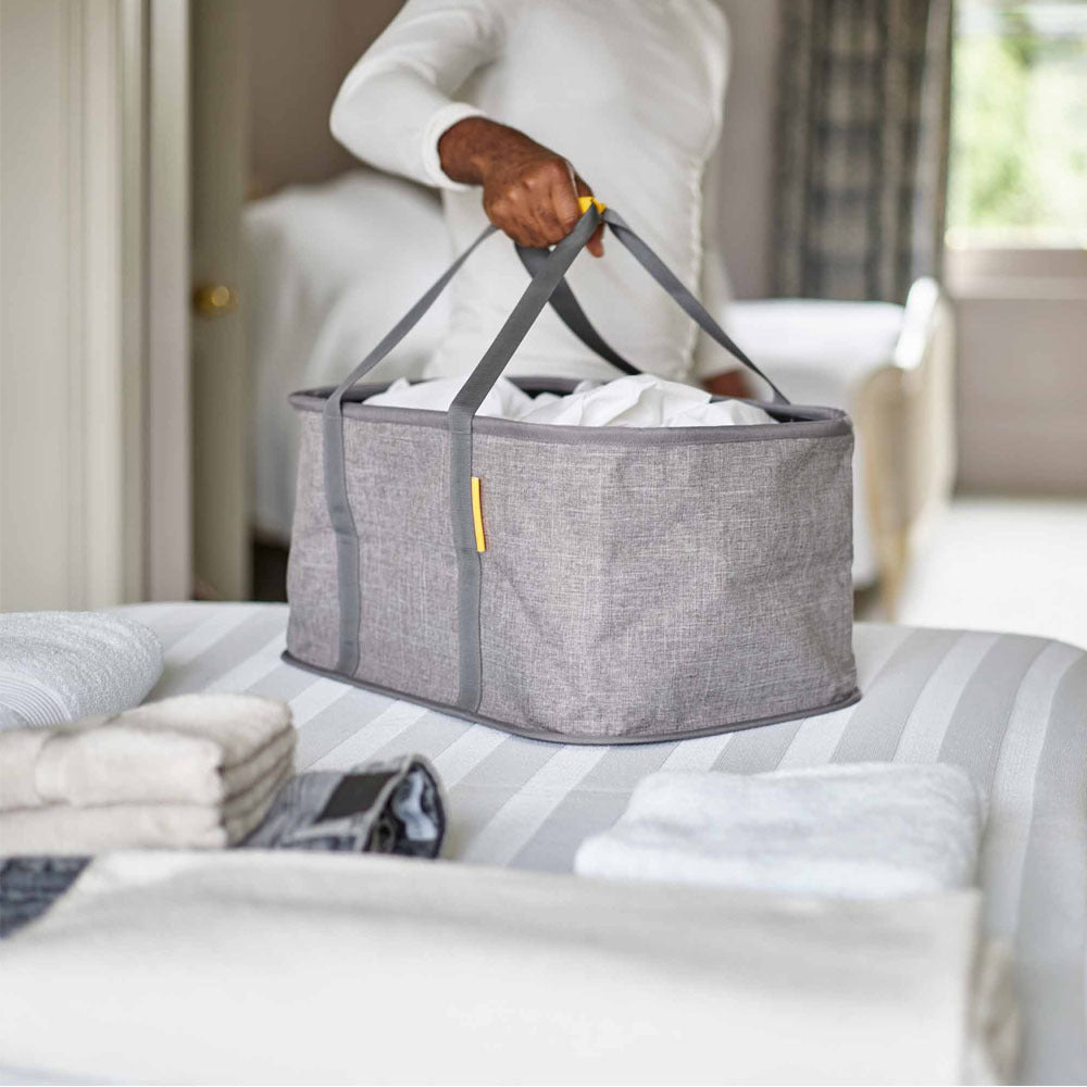 Joseph Joseph Hold-All Grey Collapsible 35L Laundry Basket