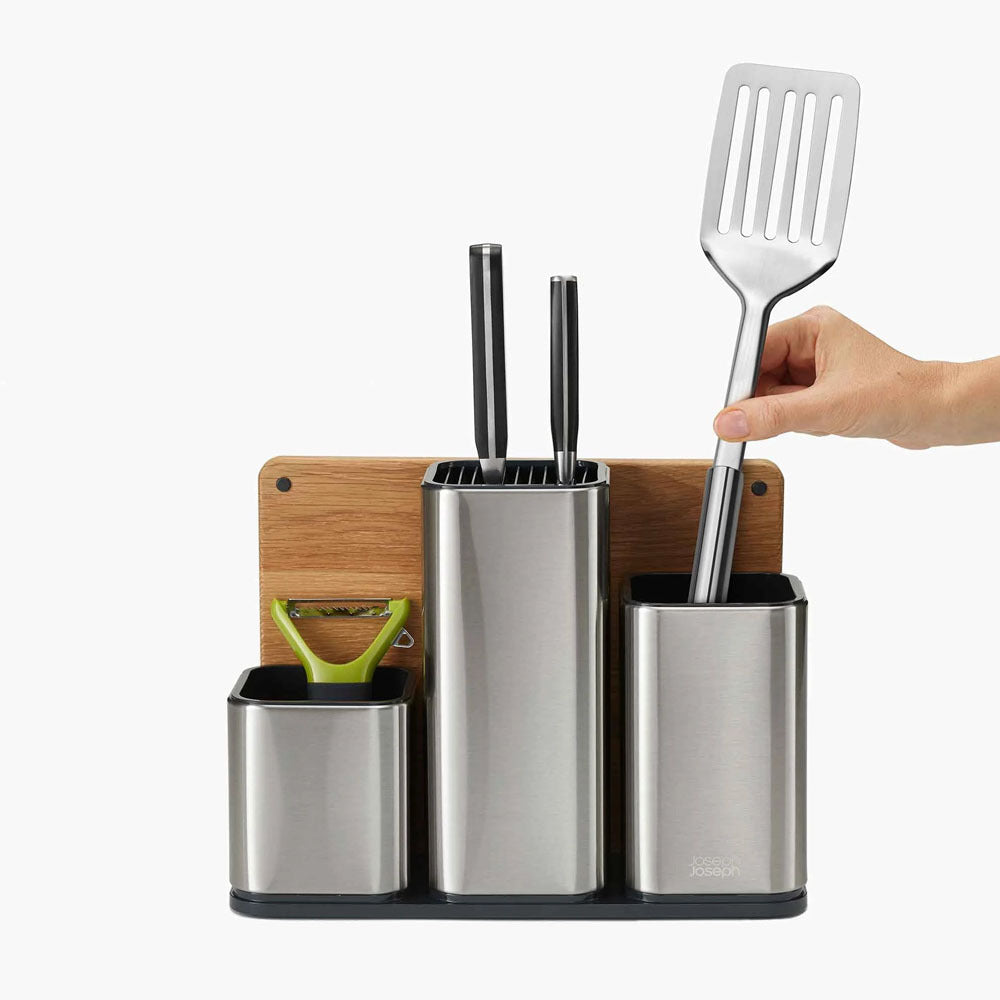 Joseph Joseph CounterStore Stainless Steel Worktop Organiser