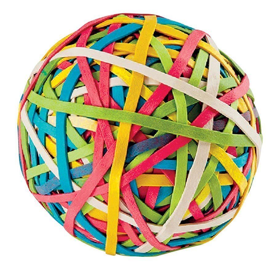 Lagoon Vintage Planet Rubber Band Bouncing Ball