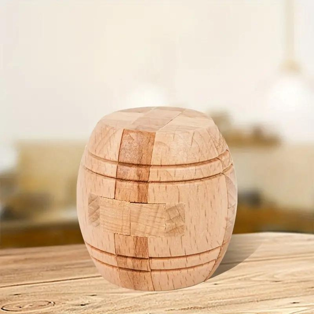 Brain Teaser Wooden Puzzles (Set of 3)