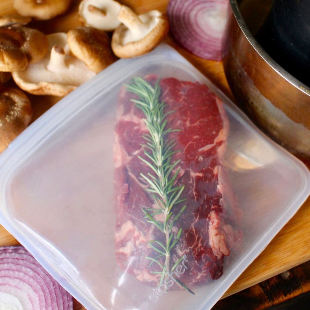 Stasher Reusable Sandwich Bag 828ml - Clear