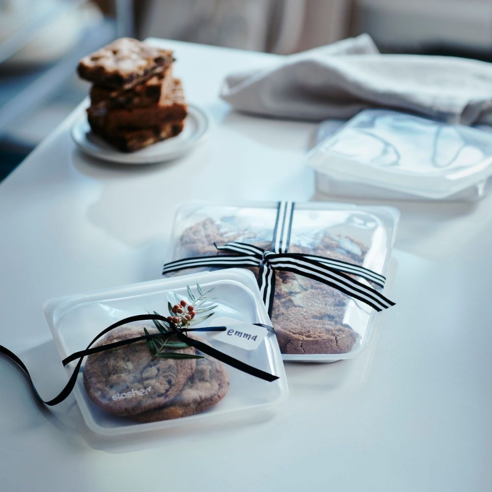 Stasher Reusable Sandwich Bag 828ml - Clear