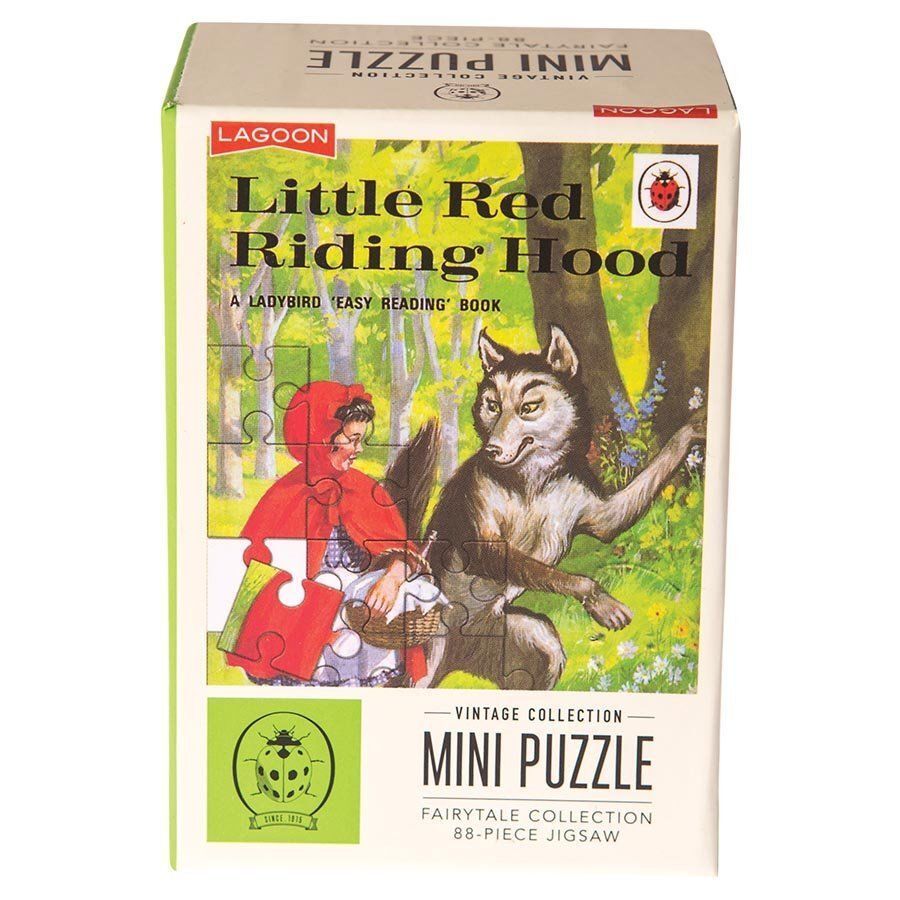 Lagoon Ladybird Vintage Fairytale Collection Mini Puzzle 88 pcs