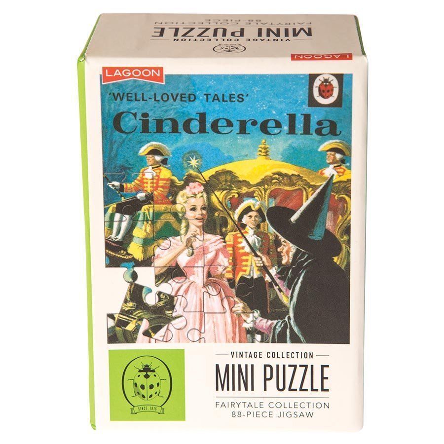 Lagoon Ladybird Vintage Fairytale Collection Mini Puzzle 88 pcs