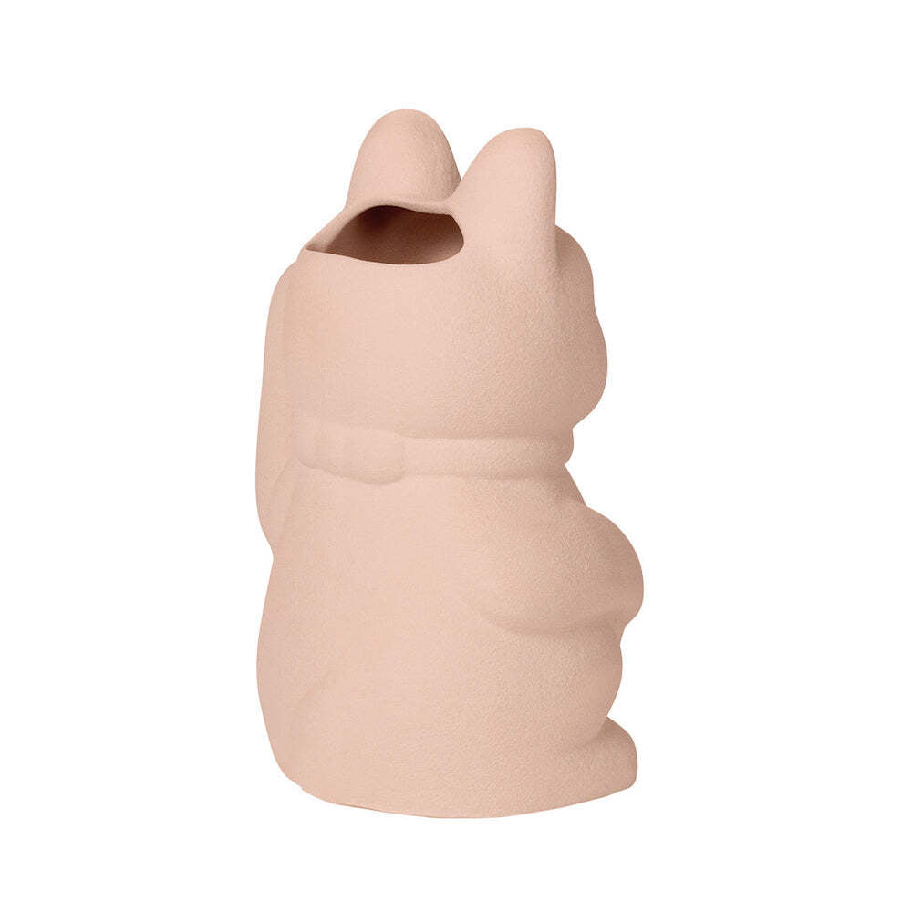 DOIY Neko Vase Apricot