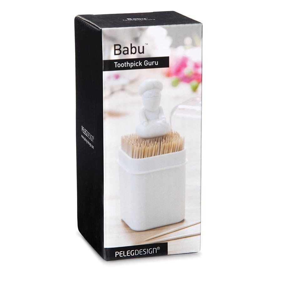 Babu Guru Toothpick Holder Dispenser