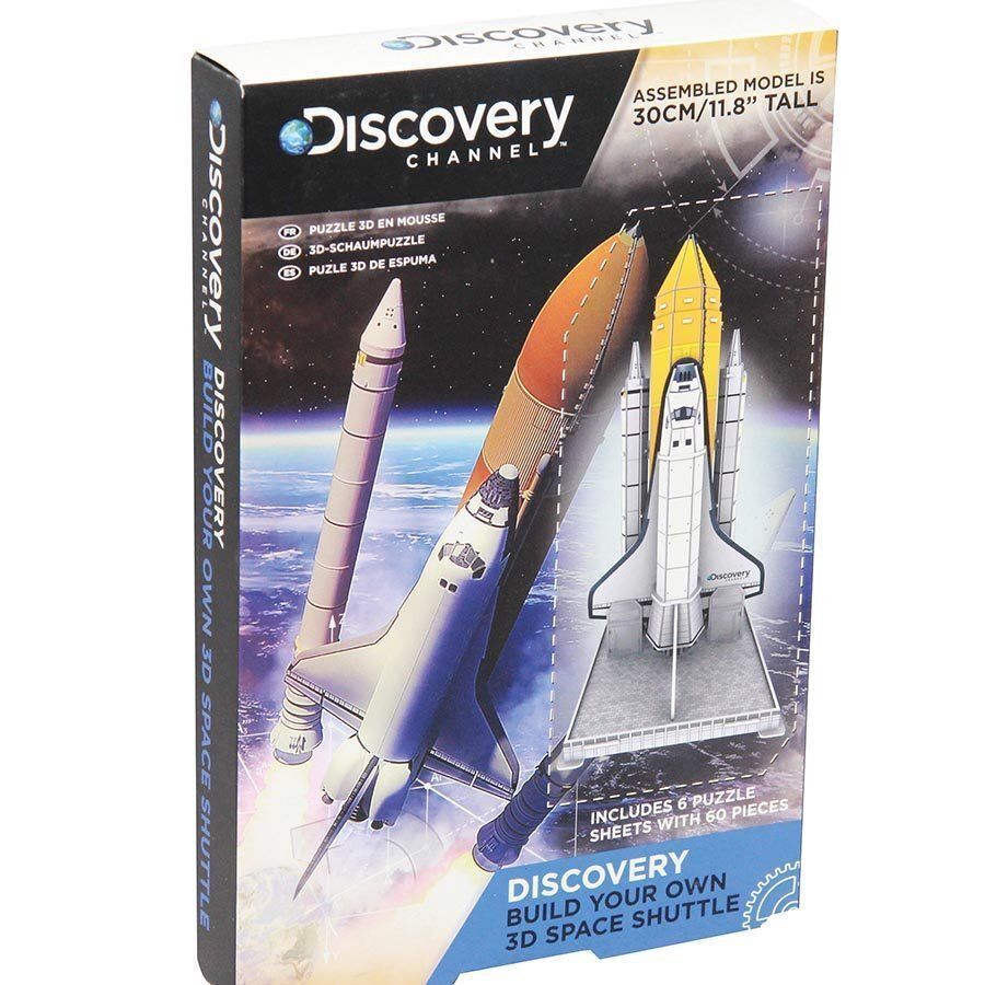 Discovery Channel Build Your Own 3D Space Shuttle Puzzle