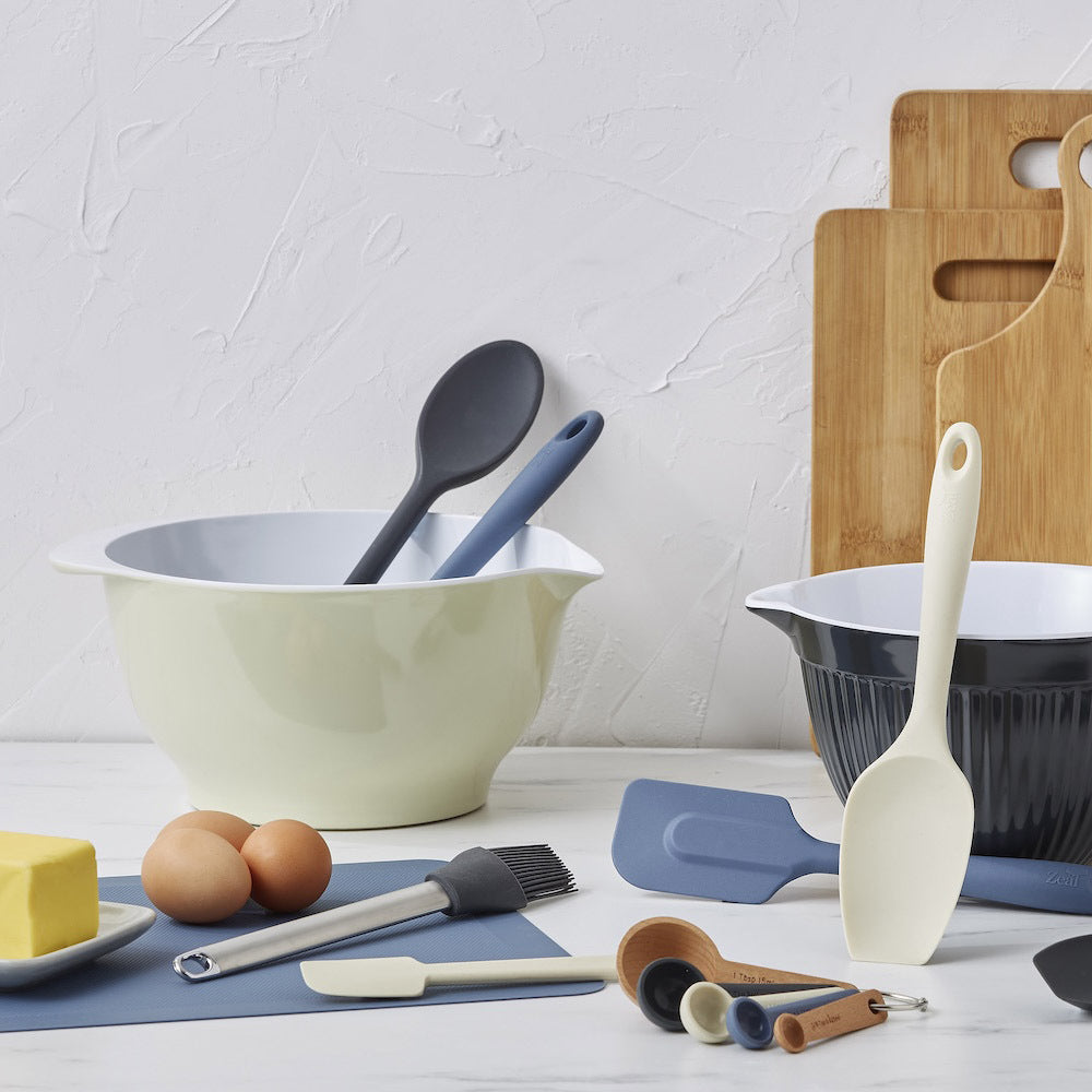 Zeal Cosy Silicone/Wood Measuring Spoons Set of 5
