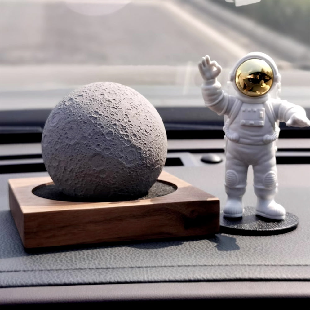 Tsuki Lunar Moon Essential Oil Cement Diffuser Stone
