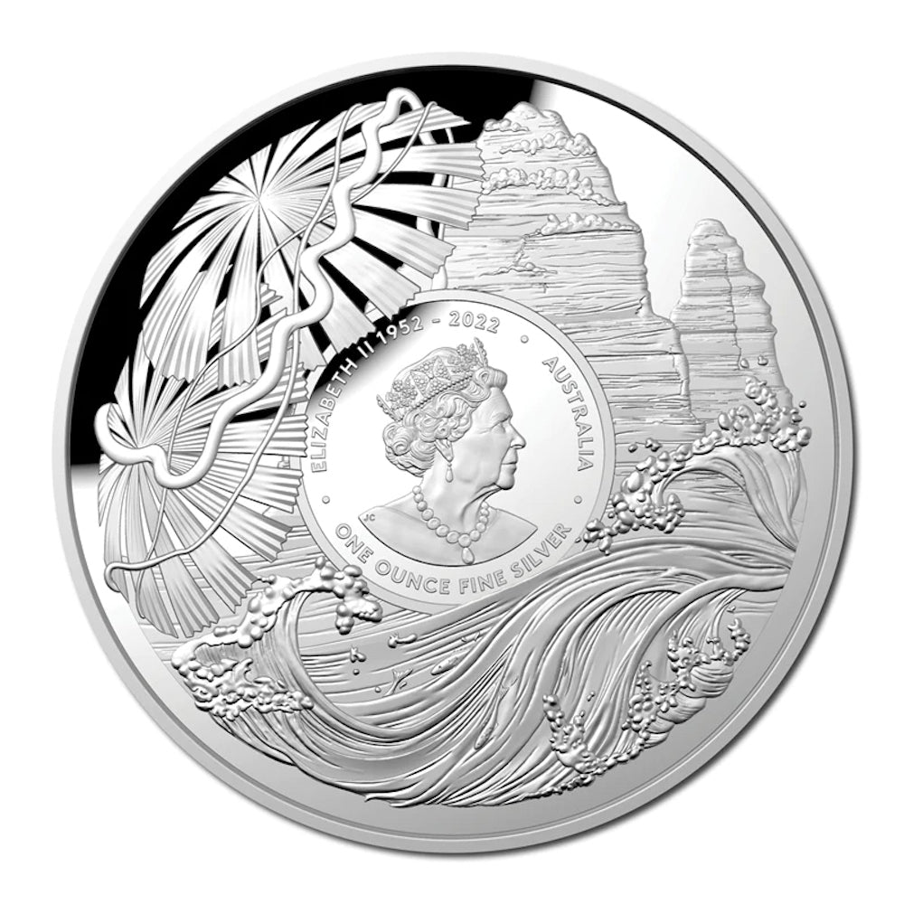 2023 $5 Beauty, Rich & Rare Twelve Apostles Domed Silver Proof