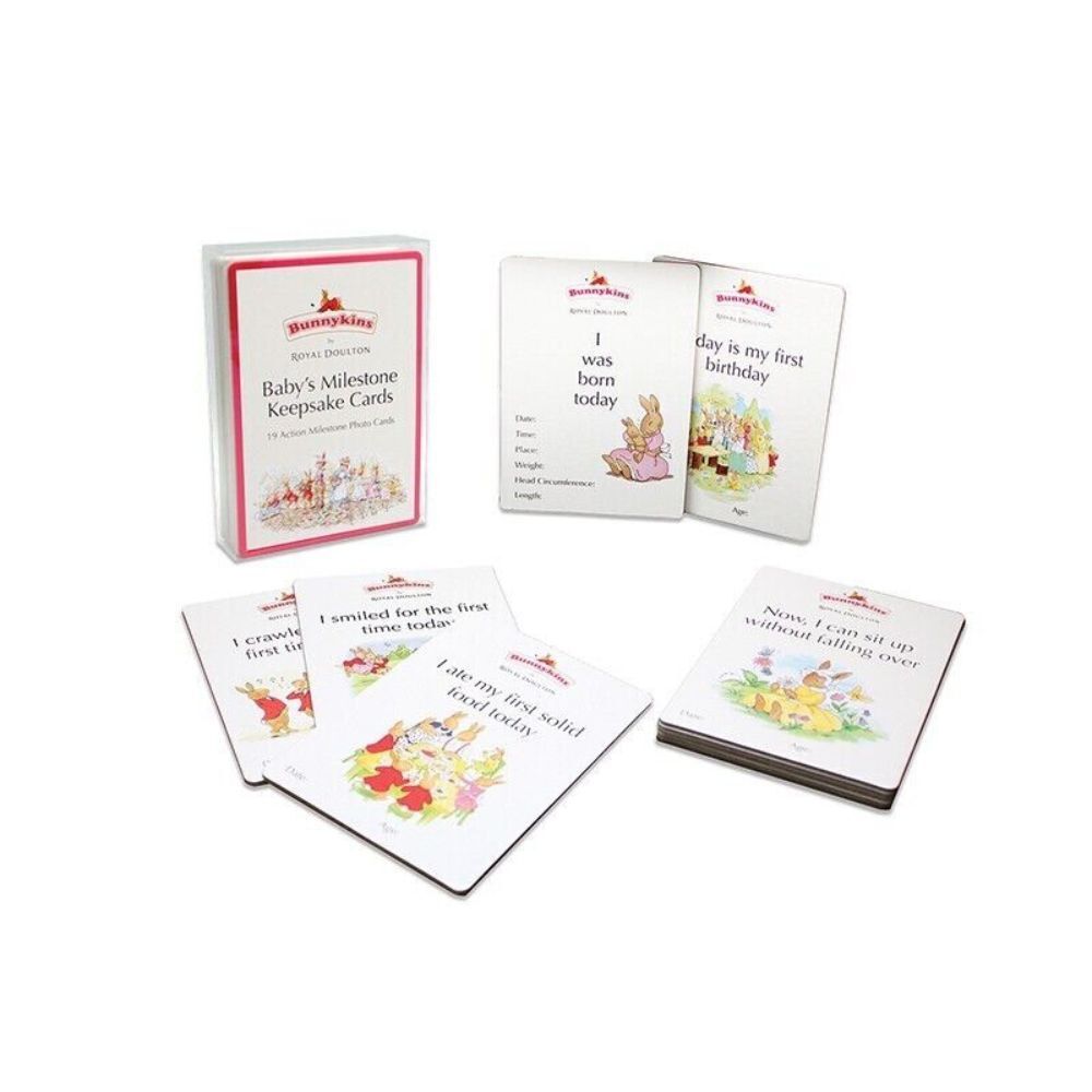 Bunnykins Milestone Cards