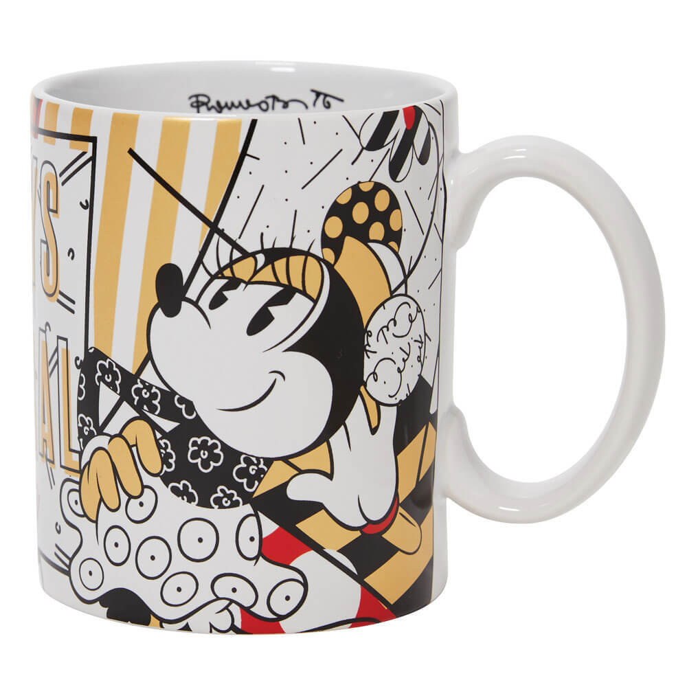 Disney Britto Midas Mickey & Minnie Mouse Mug