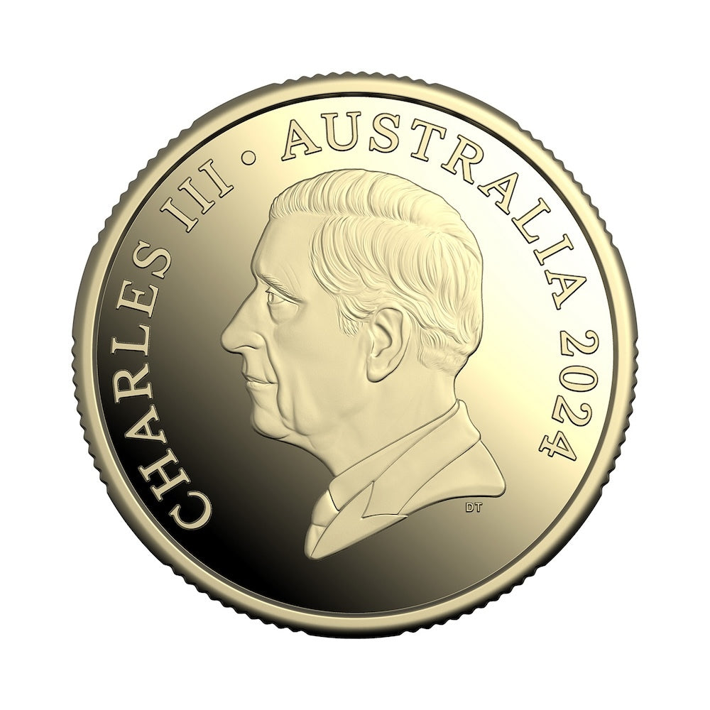 2024 $1 Bluey AlBr Coloured Proof Coin