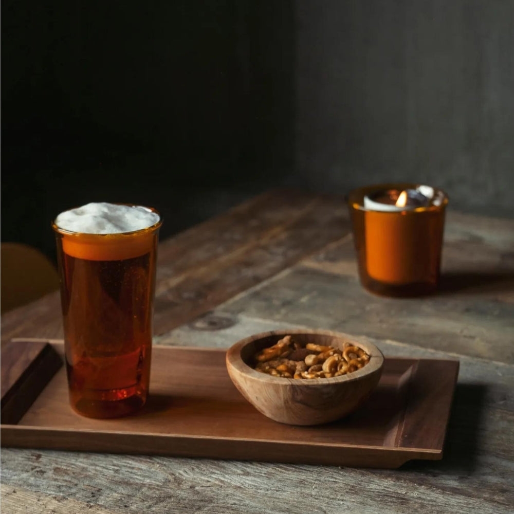 Kinto CAST Amber Beer Glass 430ml