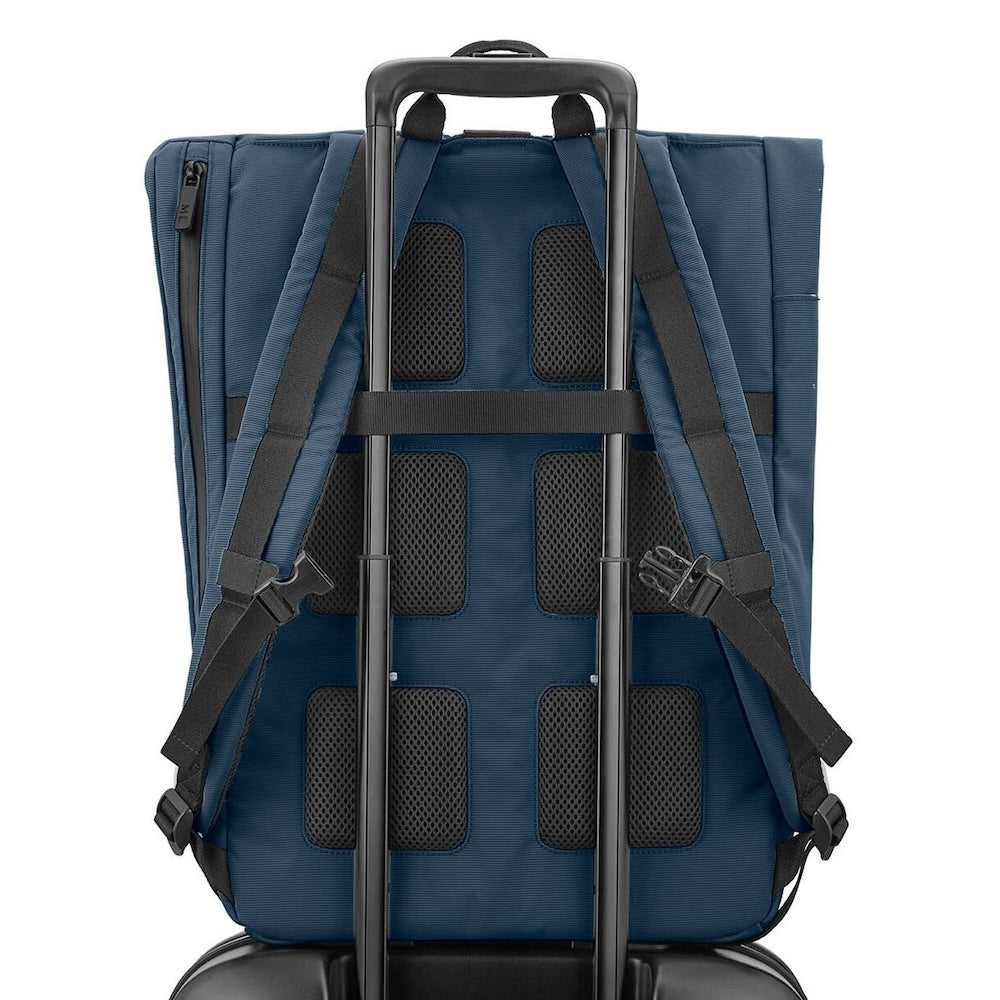 Moleskine Metro Rolltop Backpack Sapphire Blue