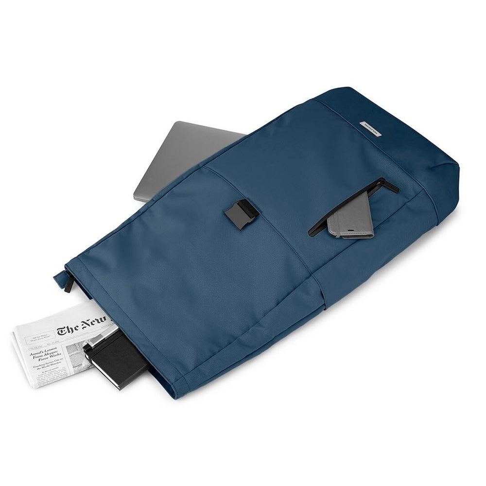 Moleskine Metro Rolltop Backpack Sapphire Blue