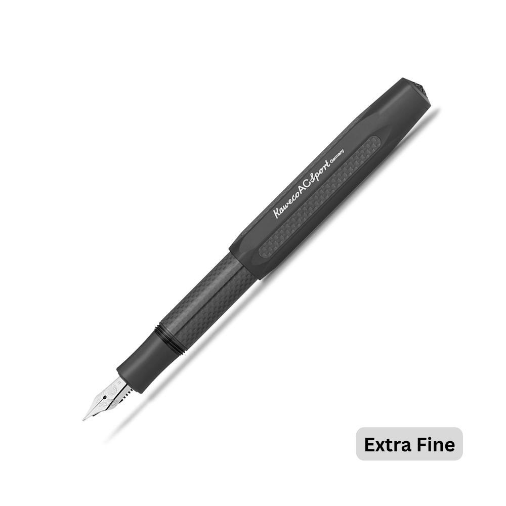 Kaweco AC SPORT Carbon Fountain Pen Black