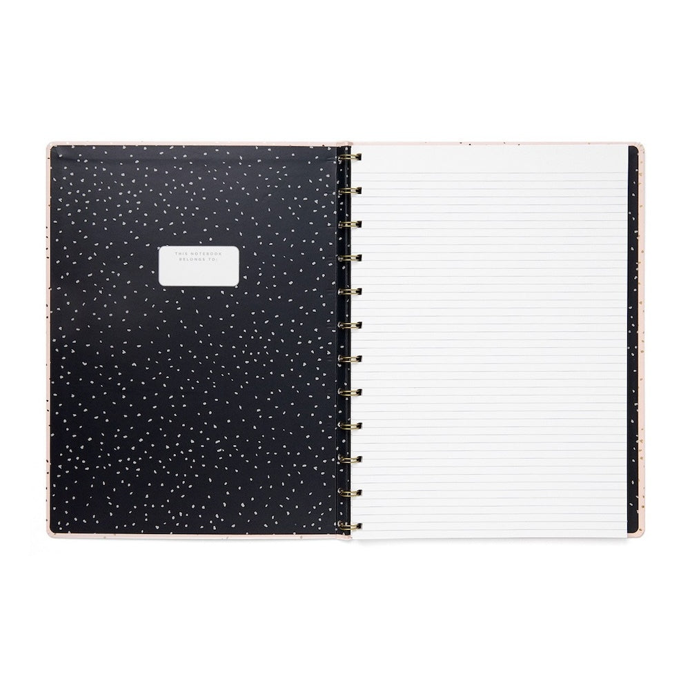 Filofax Confetti Refillable Notebook A4 - Rose Quartz