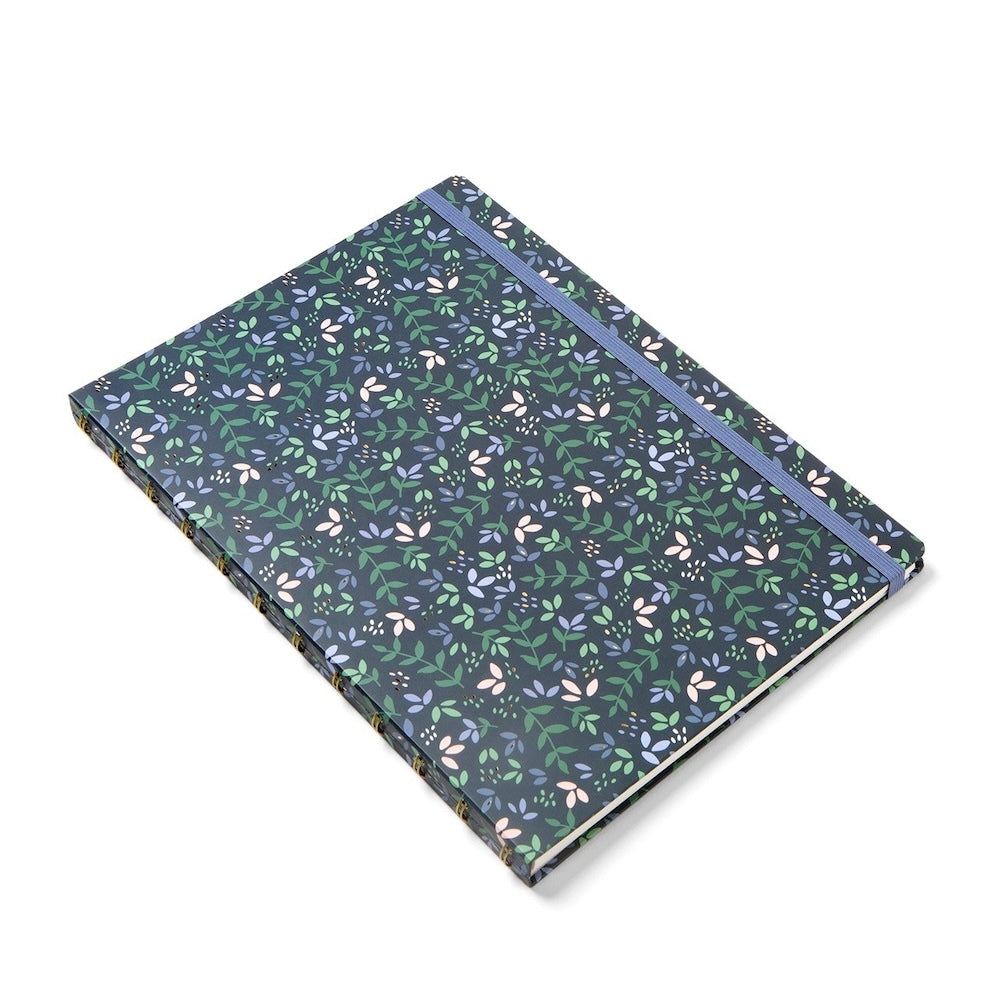 Filofax Garden Refillable Notebook A4 - Dusk