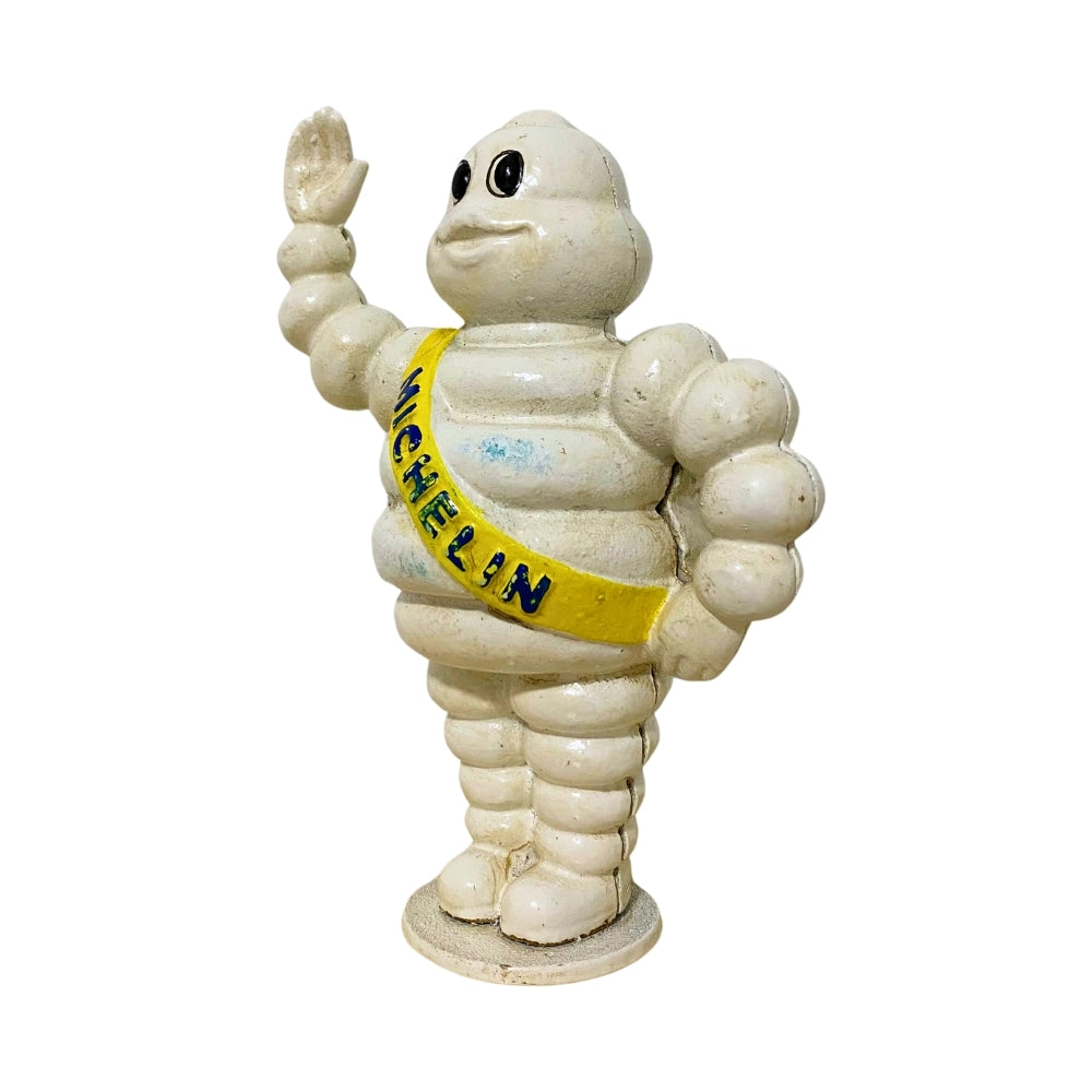 Cast Iron Michelin Man Standing Money Bank 23cm