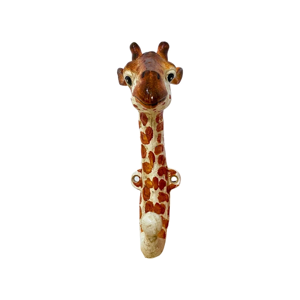 Cast Iron Giraffe Wall Hook